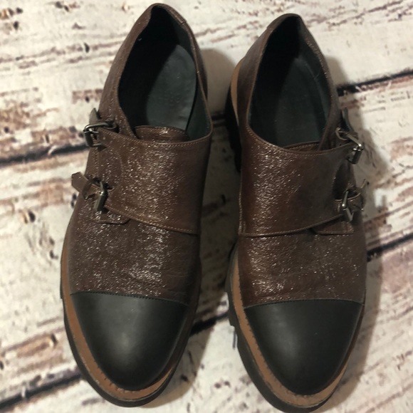 Brunello Cucinelli Shoes - Brunello Cucinelli Leather Double Monkstrap Shoes